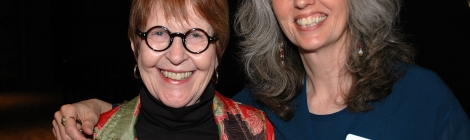 Saint Paul's Poet Laureate Carol Connolly and Minnesota Book Award Winner, Diane Wilson